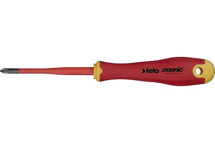 Диэлектрическая отвертка Felo PH 1х80, E-Slim Ergonic 41419290