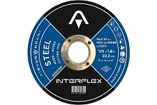 Круг отрезной по металлу 125х1.6х22.23 мм Interflex 4687202817832