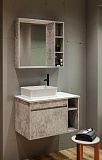 Мебель для ванной Grossman Фалькон 80 см бетон