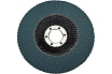 Круг лепестковый торцевой Цирконий 125х22.2 мм, P150, 10 шт SKYWER SK-KLTZ125P150