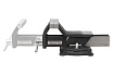 Тиски стальные поворотные с наковальней Rockforce 5"-125 мм RF-6540805(59929)
