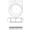 Акриловая ванна Vayer Boomerang 160x160 Гл000010857