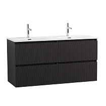 Мебель для ванной BelBagno Uno 120 см, 4 ящика, Темно-серый матовый