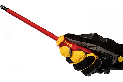 Диэлектрическая крестовая отвертка Felo Ergonic PH 3X 150 41430490
