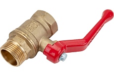 Латунный шаровой кран для воды Valfex OPTIMA 3/4&quot; ВР/НР ручка-рычаг 11Б27фт1М VF.215.L0R1.034.Bir