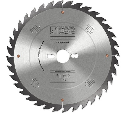 Диск пильный универсальный Superior 300x3.2x30 мм, 60T, А=12° ATB WOODWORK 35.300.60