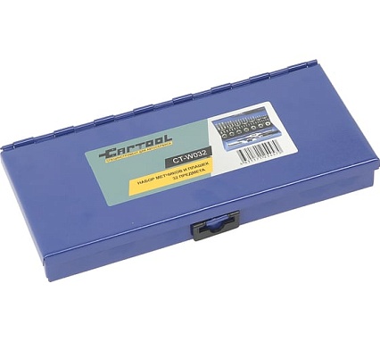 Набор метчиков и плашек 32 предмета Car-tool CT-W032