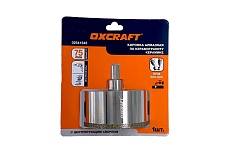 Коронка алмазная по керамограниту и керамике с центрирующим сверлом 75 мм OXCRAFT УТ-00014612