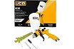 Краскораспылитель с верхним пластиковым бачком JCB 600мл JCB-H-887P-14V(59974)