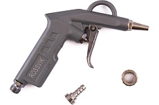 Обдувочный пистолет Rossvik короткий носик, корпус металлический 50047.R 50047