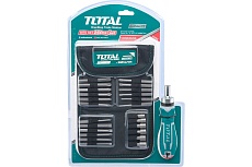 Отвертка реверсивная с насадками 26 шт. Total TACSD30266