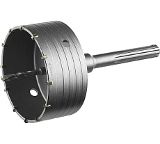 Коронка с державкой по бетону Зубр Профессионал 125 мм, SDS-Max 2918-125