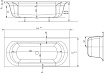 Акриловая ванна Jacob Delafon Elise 170x75 E60279RU-01