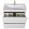 Тумба с раковиной BelBagno Albano 100 см напольная, Bianco Lucido
