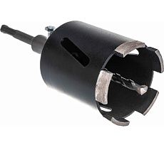 Сверло алмазное сегментное с переходником SDS+ по бетону 100х10 мм SKYWER SK-САСС100