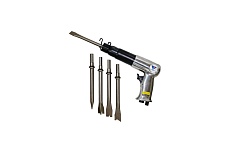 Пневматическое зубило Yearsway с набором насадок AHA09250-H