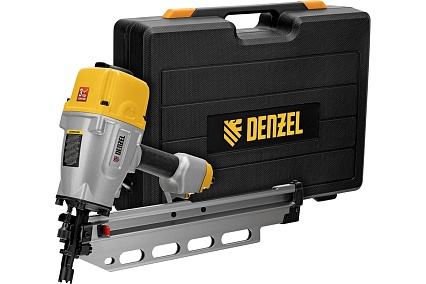 Пневматический нейлер Denzel pn2190 для гвоздей sn21 от 50 до 90 мм 57429
