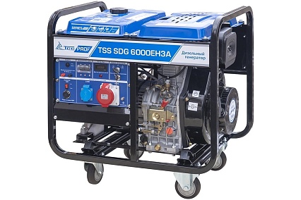 Дизельный генератор ТСС SDG 6000EH3A 077016