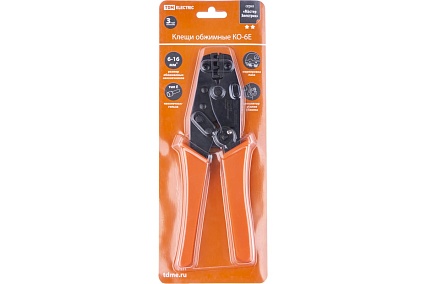 Обжимные клещи TDM ELECTRIC КО-6Е 6-16мм SQ1001-0003