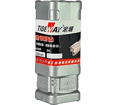 Сверло корончатое твердосплавное Weldon 19 (28х35х75 мм) Tideway AC122825