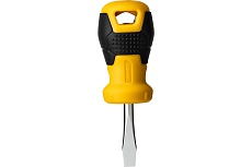 Шлицевая отвертка Deli SL6х38мм DL6360381 Cr-V, магнит, TPR+PP ручка 98352