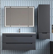 Мебель для ванной Style Line Остин 100 см графит