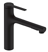 Смеситель для кухни Hansgrohe Zesis M33 2jet 160 74801670 матовый черный