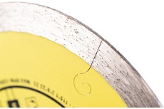 Диск алмазный отрезной Сплошной Ультратонкий Ultra Thin hot press (115х22.23 мм) TRIO-DIAMOND UTW501