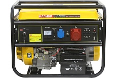 Бензиновый генератор Калибр БЭГ-6500ЭС/220/380 00000075593