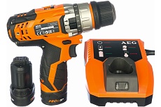 Аккумуляторная ударная дрель-шуруповерт AEG BSB12C2 LI-202B 4935443964