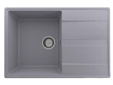 Кухонная мойка Ulgran Quartz Prima 750-05 75 см бетон