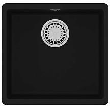 Кухонная мойка Lemark Sinara 440-U 44 см антрацит, 9910067