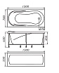 Акриловая ванна 1MarKa Medea 150x70