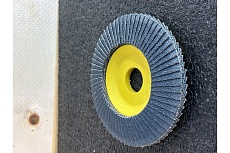 Круг лепестковый тарельчатый SMT925 115х22.23 мм, P60, выпуклый) Klingspor 321715