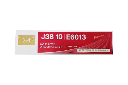 Электрод рутиловый J38.10/E6013 2.5 мм, 2.5 кг, аналог OK 46.00 GOLDEN BRIDGE 208