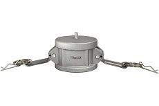 Камлок нержавеющий тип DC TITAN LOCK серия EcoLine заглушка для ниппеля 2, AISI304, TL200DCSS-EL