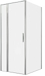 Душевой уголок Allen Brau Priority 90x80 3.31025.00 + 3.31040.00, прозрачный, хром