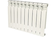 Алюминиевый радиатор Rommer Profi 500 AL500-80-80-100 10 секций RAL9016 82485