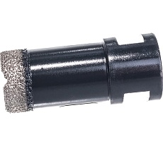 Коронка алмазная по керамике и керамограниту Super Hard (25 мм; M14) Hilberg HH625