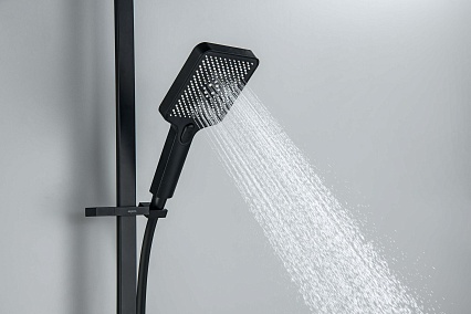 Душевой гарнитур Aquatek Либра AQ2019MB черный матовый