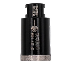 Коронка алмазная по керамограниту TRIO-DIAMOND Grand Top Clean 40 мм, М14 GTC040