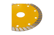Диск алмазный отрезной Турбо (230x22.2x2.8x10 мм) Kranz KR-90-0125