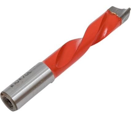 Сверло глухое 10x35x70 мм, S10x20 мм, L Woodtec ИН 359072