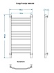 Полотенцесушитель водяной Energy Prestige 100x50 см