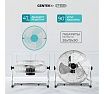 Напольный вентилятор Centek 47 см, 100 Вт, 3 скорости, низкий уровень шума CT-5030
