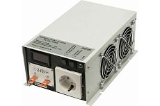 Инвертор-преобразователь напряжения Сибконтакт ИС-24-1500У DC/AC 24/220 В, 1500 Вт Я000009031