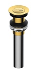 Донный клапан WasserKRAFT A253 без перелива, золото