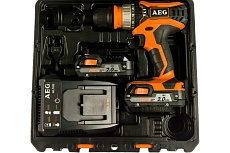 Аккумуляторная дрель-шуруповерт AEG BSB18C2X LI-202C 4935459424