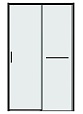 Душевая дверь Grossman Style 100x195 прозрачное, черный матовый 100.K33.05.100.21.00