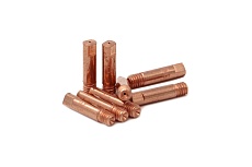 Наконечники контактные (100 шт; М6х25 мм; 0.6 мм; медь) Deka СТ000001799